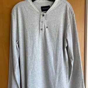 WildFang Long Sleeve Henley Tee NWOT Medium
